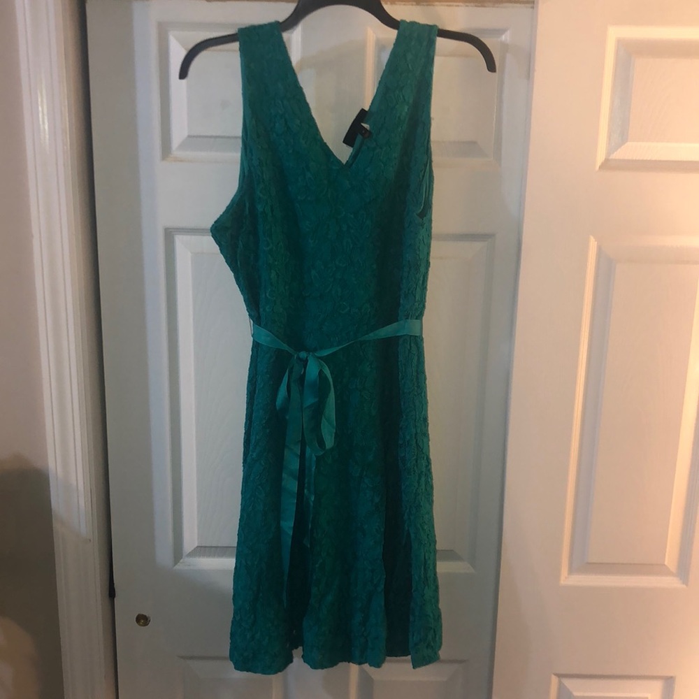 Green dress